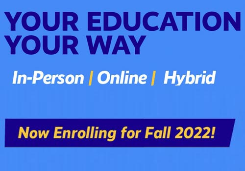 Now Enrolling for Fall 2022!