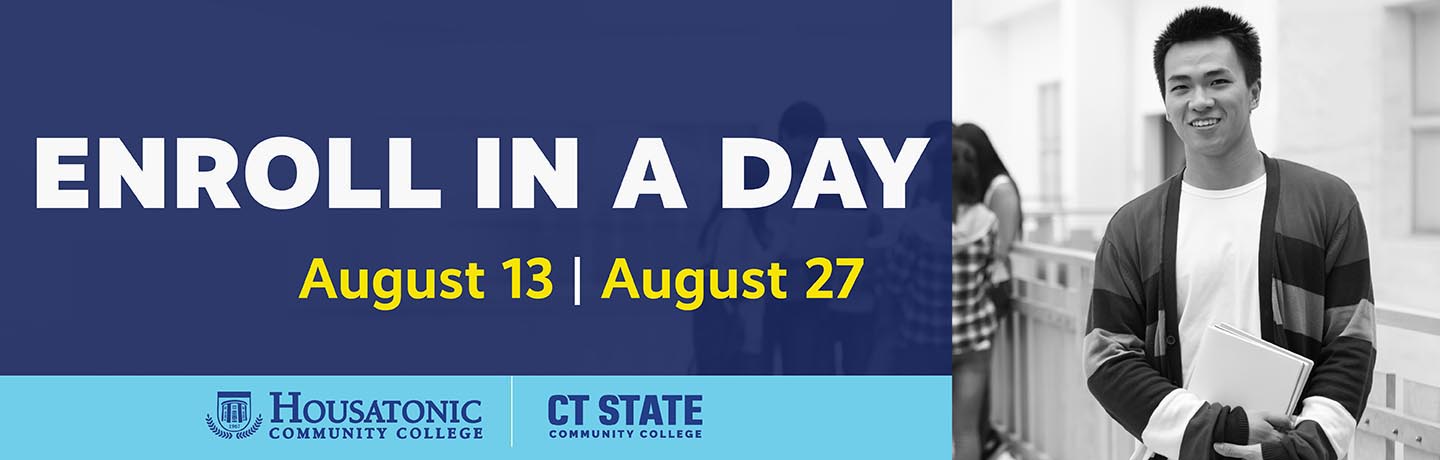 Enroll In A Day August 13 and August 27 from 9AM-1PM