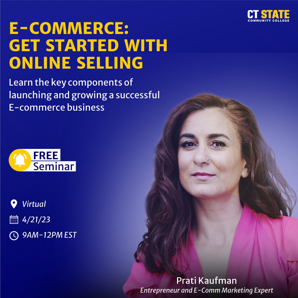 E-commerce: Get started with online selling (4/21)