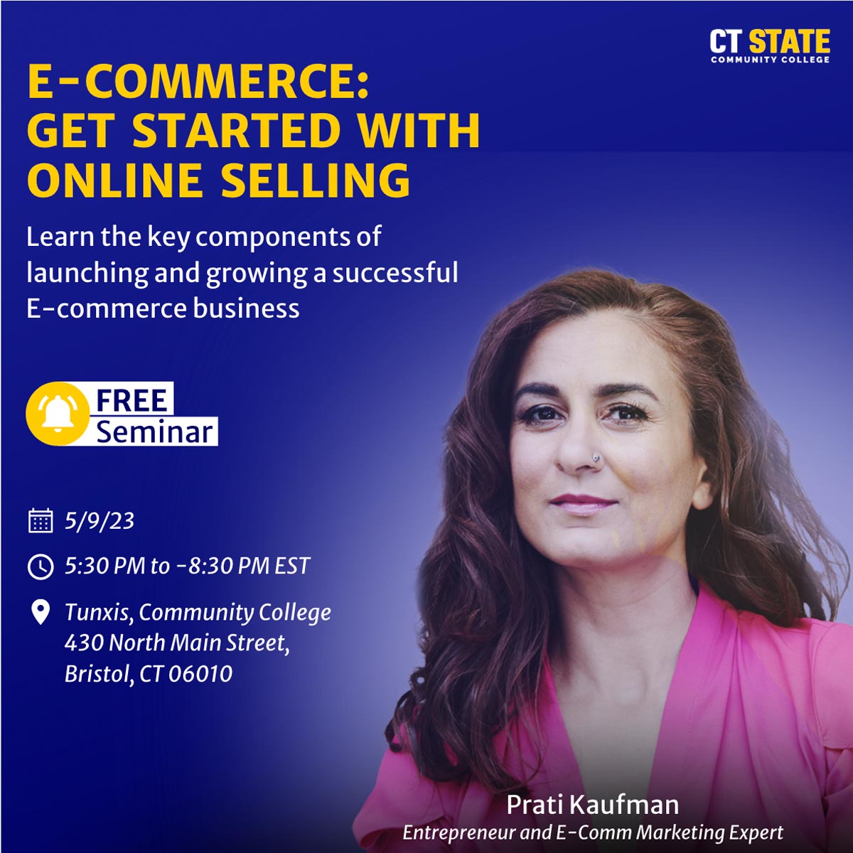 E-commerce: Get started with online selling - IN PERSON (5/9)