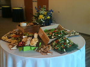 catering table